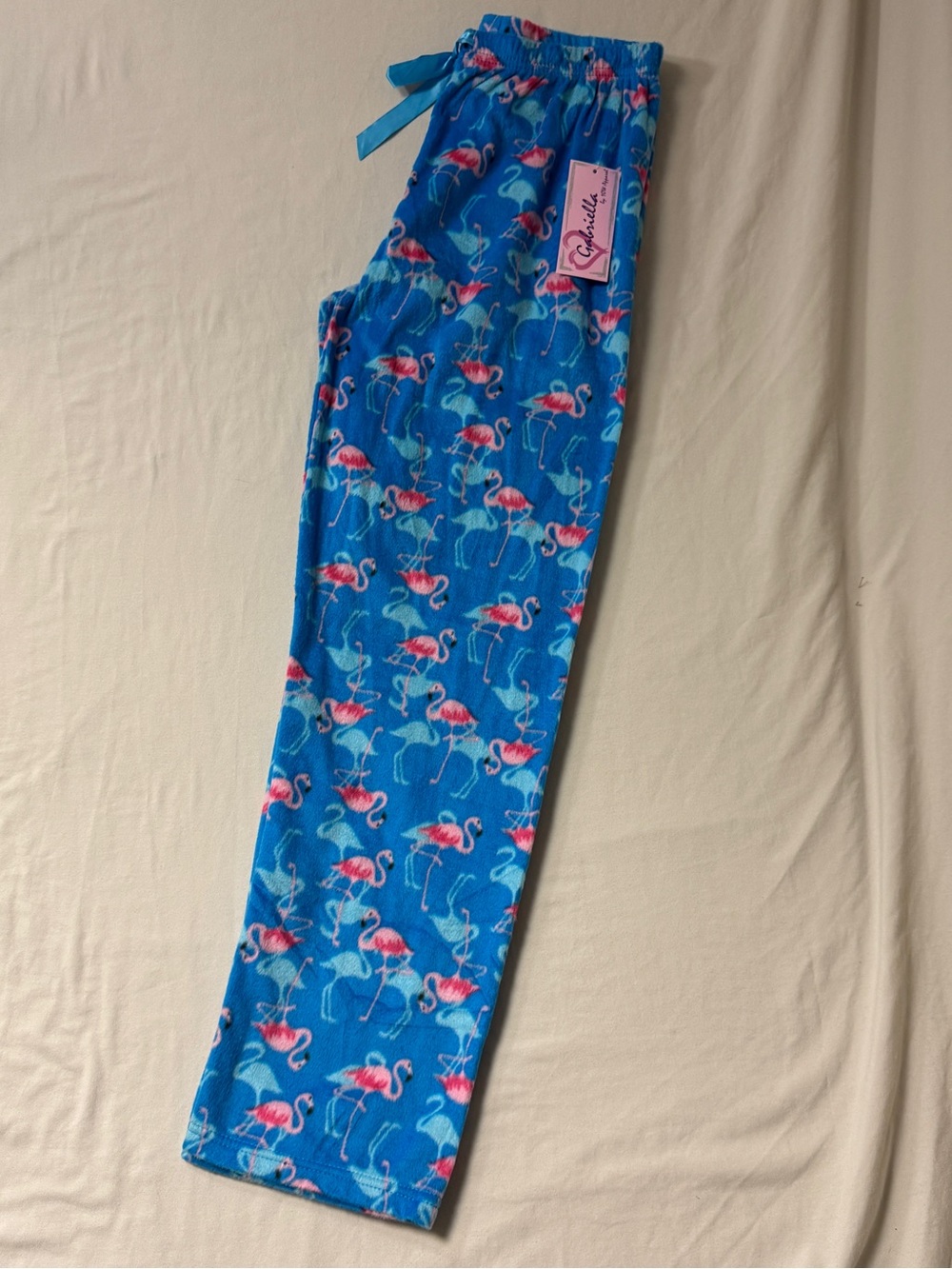 NWT Flamingo Plush Pajama Pants Womens Small Fleece Soft Warm Casual Lounge Home